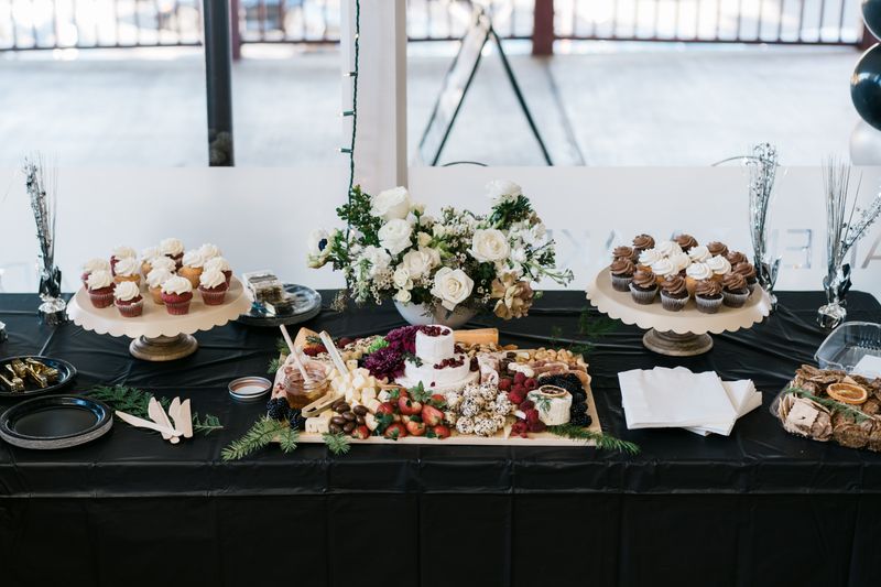 Birthday party catering with fresh Mexican food