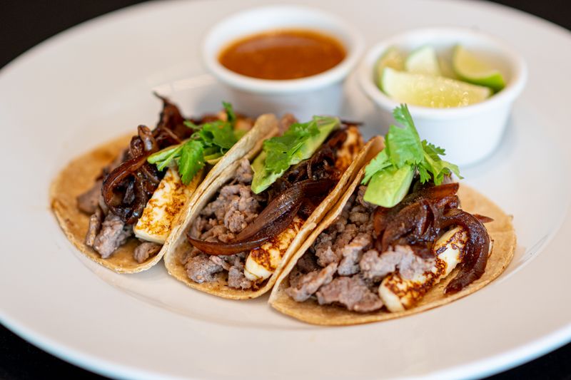 Seasoned ground beef taco filling